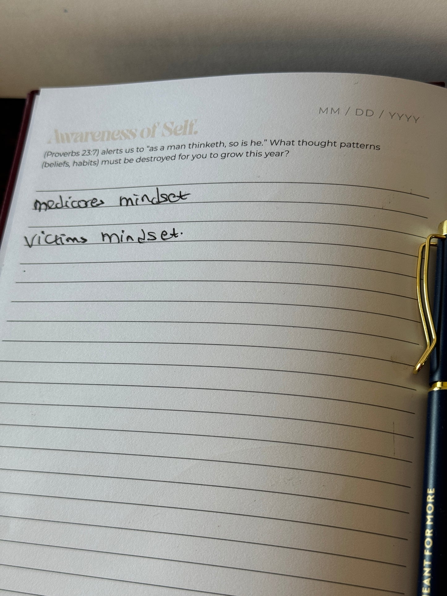 “Meant for More” Guided Journal