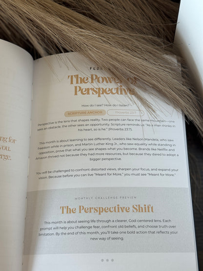 “Meant for More” Guided Journal